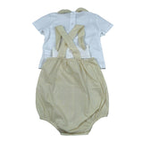 Pangasa Completo 2 Pezzi T-Shirt-Salopette per Neonata 2585170 BIANCO PANGASA 