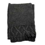 PATRIZIA PEPE sciarpa tinta unita con applicazione logo Grigio per Bambina PJFSP03 GRIGIO PATRIZIA PEPE 