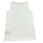 John Richmond Completo 2 Pezzi Canotta Tinta Unita con Stampa-Short per Bambina RGP26120CJ BIANCO JOHN RICHMOND 