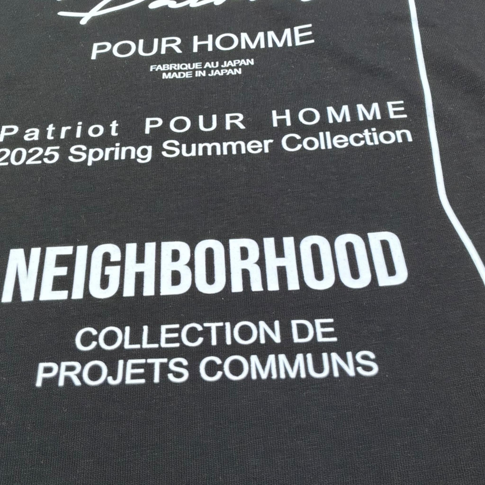 Patriot T-Shirt Girocollo Tinta Unita con Stampa per Bambino PTS006 NERO PATRIOT 