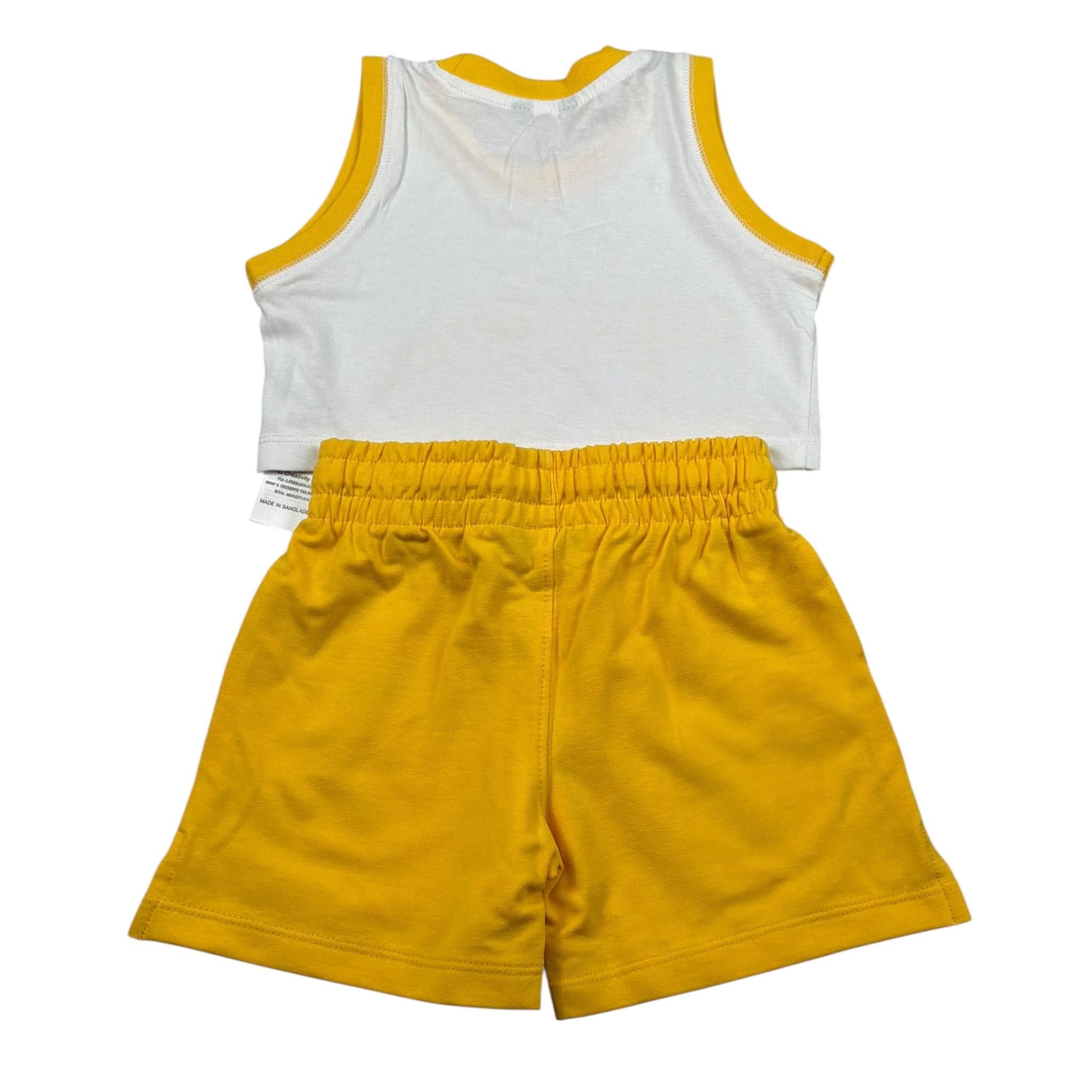Refrigiwear Completo 2 Pezzi Top-Short per Bambina RG1471W25JXXX GIALLO REFRIGIWEAR 