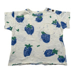 Play Up T-Shirt Girocollo Tinta Unita con Stampe per Neonato PA011AQ11053 PANNA PLAY UP 