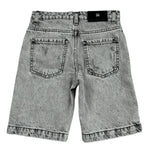 John Richmond Bermuda In Denim Tinta Unita con Girovita Regolabile per Bambino RBP26093BE GRIGIO JOHN RICHMOND 