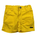 Boss Bermuda Tinta Unita con Logo per Neonato J04391 GIALLO BOSS 