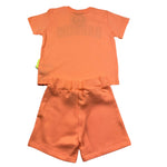Barrow Kids Completo 2 Pezzi T-Shirt-Bermuda Tinta Unita per Neonato S5BKUNTR159N ARANCIONE BARROW KIDS 