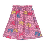 MARC JACOBS gonna tinta unita con stampa Fuxia per Bambina W13142 FUXIA MARC JACOBS 