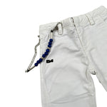 Daniele Alessandrini Pantalone tinta unita con Girovita Regolabile Bianco per Neonato 1295P0869 BIANCO DANIELE ALESSANDRINI 