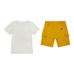 Guess Completo 2 Pezzi T-Shirt -Bermuda per Neonato I4RG18K8HM0 BIANCO GUESS 