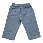 Trussardi Pantalone Tinta Unita con Elastico In Vita per Neonato TIP26038PA AZZURRO TRUSSARDI 