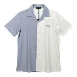 Patriot Camicia Mezza Manica Bicolore Bianco/Azzurro per Bambino CA001 BIANCO/AZZURRO PATRIOT 