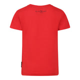 John Richmond T-Shirt Girocollo tinta unita con Stampa Rosso per Bambino RBP25003TSXXX ROSSO JOHN RICHMOND 