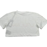 Just Cavalli T-Shirt Girocollo Tinta Unita con Logo per Bambina JGP26206TS BIANCO JUST CAVALLI 