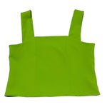 Janice Top Tinta Unita con Zip Retro per Bambina JN508R VERDE JANICE 