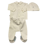 PETIT completo 2 pezzi shirt-ghettina-cappello Panna per Neonato S7416367 PANNA PETIT 