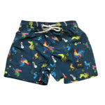 F**K Costume Modello Bermuda Tinta Unita con Fantasia per Neonato FJ25N03BA30X05 BLU F**K 