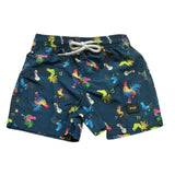 F**K Costume Modello Bermuda Tinta Unita con Fantasia per Neonato FJ25N03BA30X05 BLU F**K 