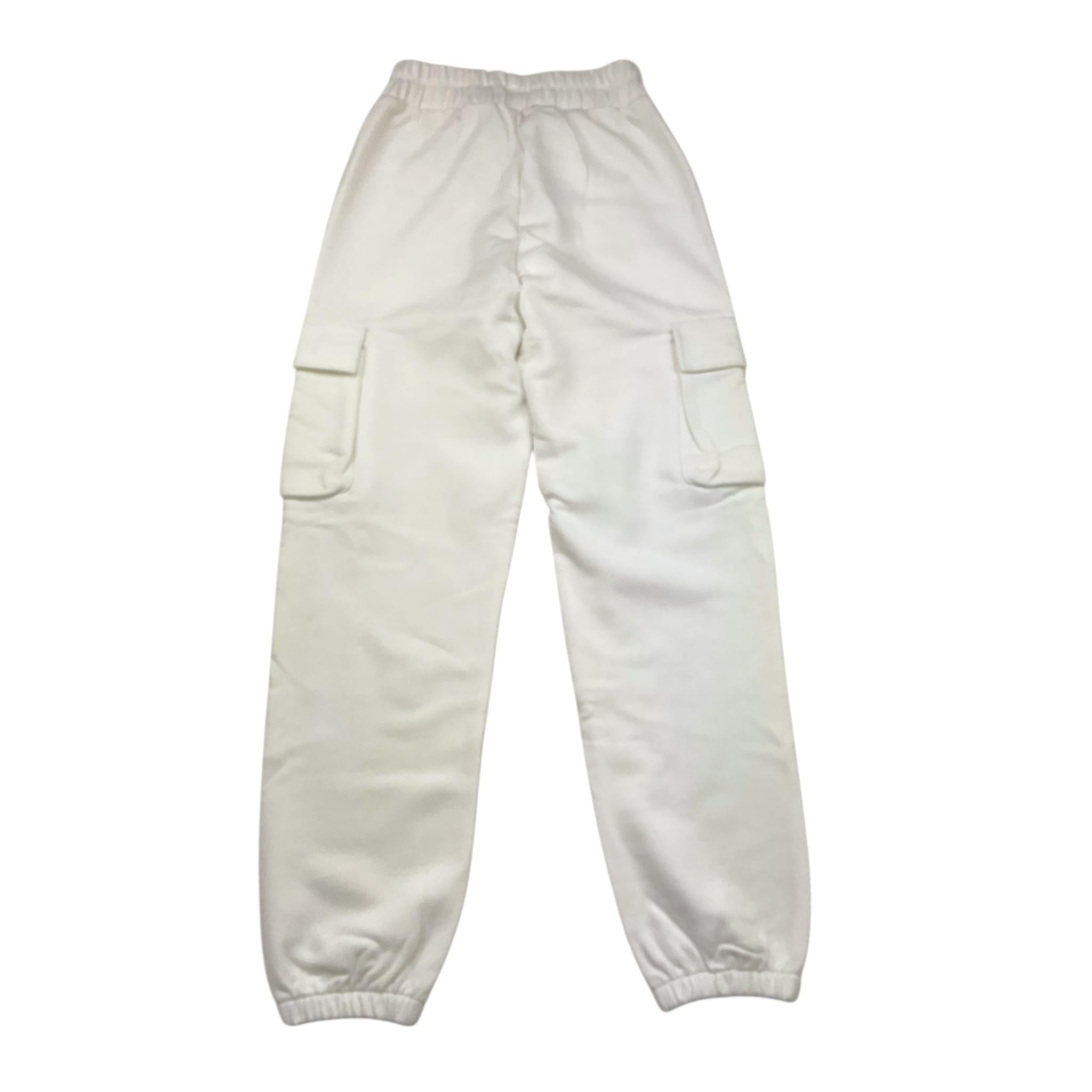 MANILA GRACE pantalone tinta unita con elastico in vita Bianco per Bambina MG2337 BIANCO MANILA GRACE 