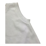 Relish Gilet In Maglia Tinta Unita per Bambino RGP2402067002 BIANCO RELISH 