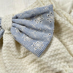 La Stupenderia Completo 2 Pezzi Camicia-Coulotte per Neonata TBCT60X73 BIANCO LA STUPENDERIA 