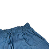 J'Aime' Pantalone Tinta Unita Modello A Palazzo per Bambina JG414225PA AZZURRO J'AIME' 