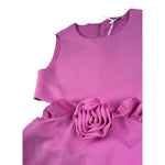 Lu Lu By Miss Grant Abito tinta unita Gioromanica Magenta per Bambina LL3417 MAGENTA LU LU BY MISS GRANT 