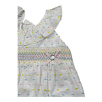 Wedoble Pagliaccetto Giromanica Tinta Unita per Neonata 005152293 BIANCO WEDOBLE 