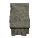 DOLCE & GABBANA sciarpa tinta unita con ricami Grigio per Neonata LNBA45 GRIGIO DOLCE & GABBANA 