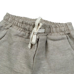 M+E' Bermuda Tinta Unita con Elastico In Vita per Bambino UEM0505X SABBIA M+E' 