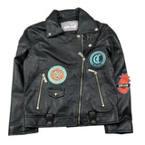 Just Cavalli Giubbino Ecopelle Tinta Unita per Bambino JGP260205GB NERO JUST CAVALLI 