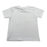 Daniele Alessandrini T-Shirt Girocollo Tinta Unita con Stampa per Neonato 1296M00237X BIANCO DANIELE ALESSANDRINI 