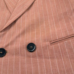 Paolo Pecora Giacca Tinta Unita con Fantasia A Righe per Bambino PP3924 MARRONE PAOLO PECORA 