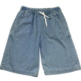 John Richmond Bermuda In Denim Tinta Unita con Elastico In Vita per Bambino RBP26062BE AZZURRO JOHN RICHMOND 
