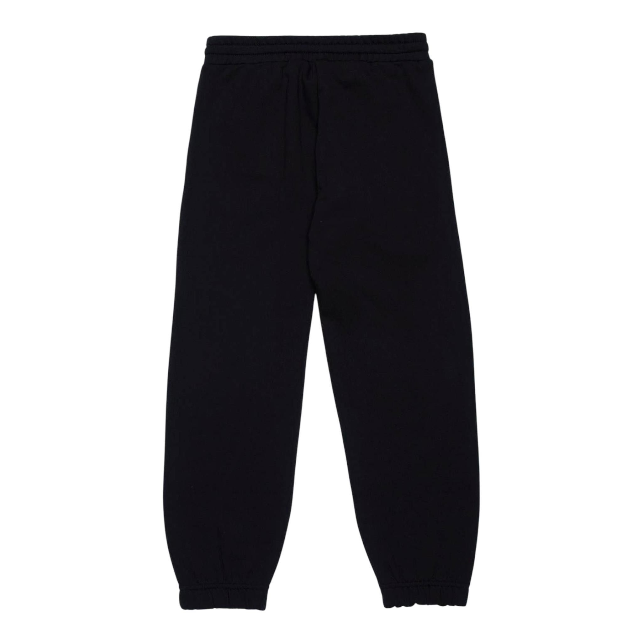 Diesel Pantalone Tinta Unita Modello Tuta con Elastico In Vita per Bambino J02041 NERO DIESEL 