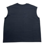 Yes London Canotta Girocollo Tinta Unita con Logo per Bambino JR2138 NERO YES LONDON 