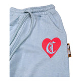 Just Cavalli Pantalone Tuta Tinta Unita con Logo per Neonata JIP26034PA AZZURRO JUST CAVALLI 