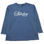 PAOLO PECORA shirt girocollo tinta unita con logo Azzurro polvere per Bambino PP4131 AZZURRO POLVERE PAOLO PECORA 