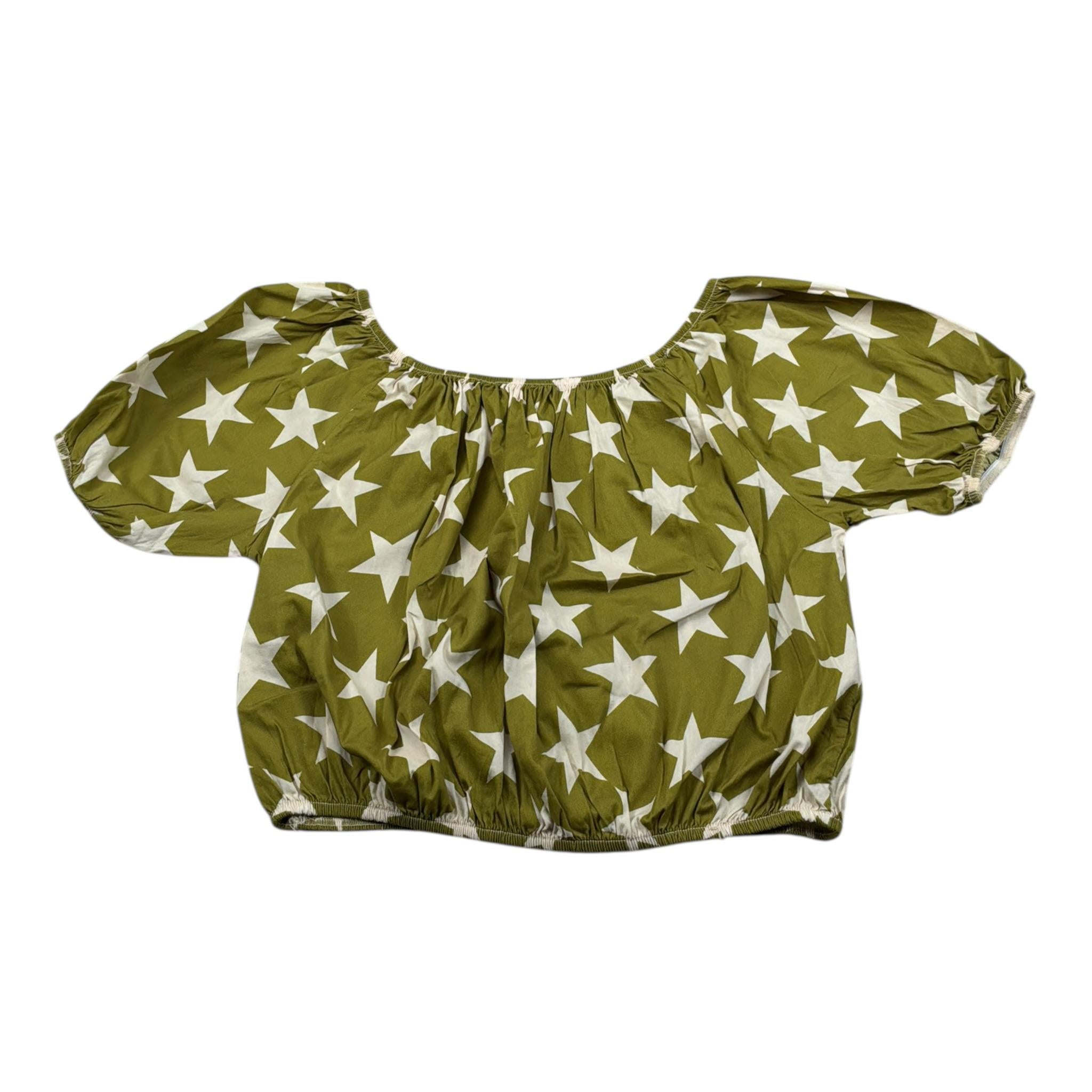 Giulia Mastini Top Mezza Manica tinta unita Verde per Bambina B17 VERDE GIULIA MASTINI 