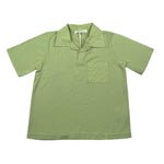 Zhoe & Tobiah Polo Mezza Manica Tinta Unita per Bambino BSE18MJ VERDE ZHOE & TOBIAH 