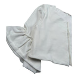 Please Coprispalle Tinta Unita per Neonata LG05042G62 BIANCO PLEASE 