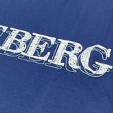 Iceberg T-Shirt Girocollo Tinta Unita con Stampa per Bambino TSICE5111J BLU ICEBERG 