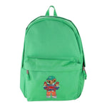 Ralph Lauren Zaino Tinta Unita con Logo per Bambino 9AR149 VERDE RALPH LAUREN 