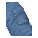 EMPORIO ARMANI jeans tinta unita con elastico in vita Blu per Bambino 6D4J90 BLU EMPORIO ARMANI 