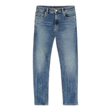 Tommy Hilfiger Jeans Tinta Unita con Girovita Regolabile per Bambino KB0KB09326 BLU TOMMY HILFIGER 