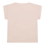 Guess T-Shirt Girocollo Tinta Unita con Stampa per Bambina J5GI14K6YW4 ROSA GUESS 