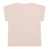 Guess T-Shirt Girocollo Tinta Unita con Stampa per Bambina J5GI14K6YW4 ROSA GUESS 