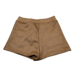 Shopart Short tinta unita con Elastico In Vita Beige per Bambina 023981 BEIGE SHOPART 