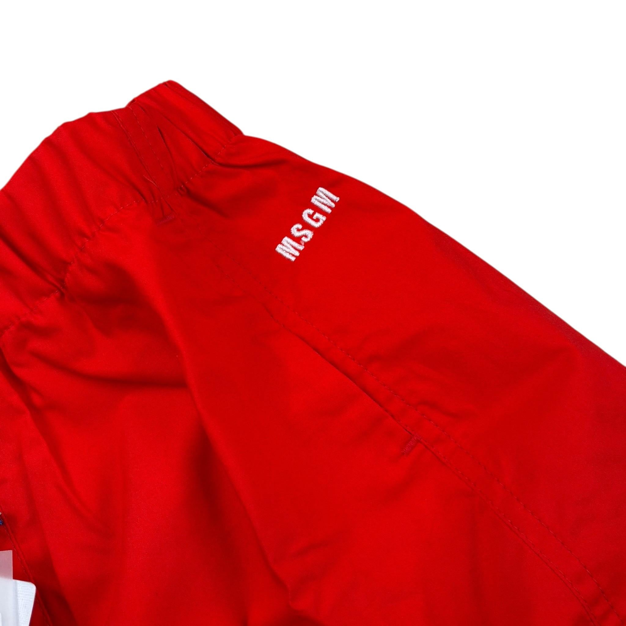 Msgm Gonna Tinta Unita con Elastic In Vita per Bambina S5MSJGSK261 ROSSO MSGM 