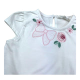 Mayoral Completo 2 Pezzi T-Shirt-Culotte per Neonata 1663XX BIANCO MAYORAL 