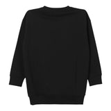 Balmain Abito Modello Felpa Tinta Unita con Brillantini per Bambina BV4A80 NERO BALMAIN 