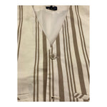 Emanuel Pris Gilet Fantasia A Righe per Bambino EPC2067R BIANCO/BEIGE EMANUEL PRIS 